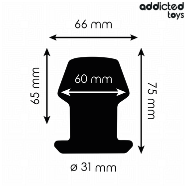 Plug Anale Cavo Extrem Addicted Toys - Stimolazione Profonda S